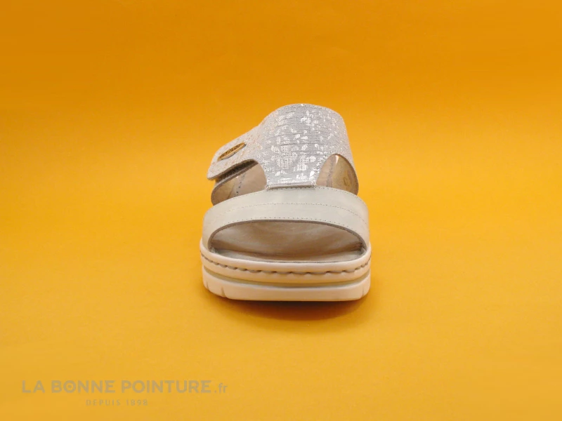 Fly Flot FLYKOR Argent - Gris - Mule Compensee Femme 4 Fly Flot FLYKOR Argent - Gris - Mule Compensee Femme – Image 2