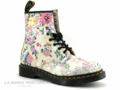 Dr. Martens Dr Martens 1460 PASCAL BACKHAND Fleuri Beige - Boot Femme -LA BONNE POINTURE Soldes cd24607c73b9e66c561f35ea11d5d5ef img 7659.jpg 180910