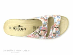 Artika Soft BASQUE Vaq Roses - Blanc - Multicolore - Mule Femme 14 Artika Soft BASQUE Vaq Roses - Blanc - Multicolore - Mule Femme -LA BONNE POINTURE Soldes cd24607c73b9e66c561f35ea11d5d5ef img 7708.jpg 156663