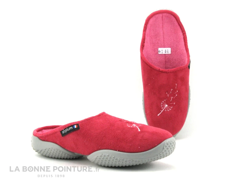 Airplum BISSENLI Fuchsia - Pantoufle Mule Femme Rose 3 Airplum BISSENLI Fuchsia - Pantoufle Mule Femme Rose