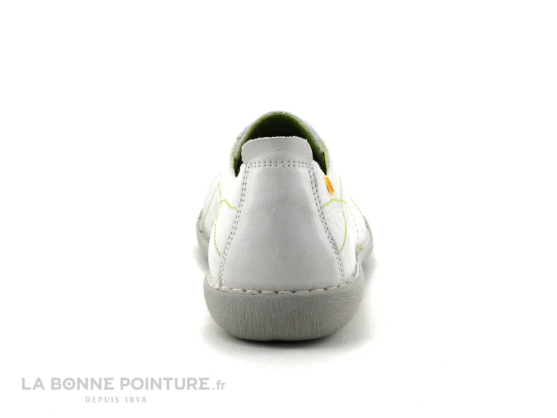 Jungla 6020 Off White - Gris - Vert - Chaussure Basse Femme 6 Jungla 6020 Off White - Gris - Vert - Chaussure Basse Femme – Image 4