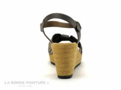 Tamaris 1-28346-20 Chocolate-Dots - Nu-pieds Talon Compense -LA BONNE POINTURE Soldes cd24607c73b9e66c561f35ea11d5d5ef img 7742.jpg 181084