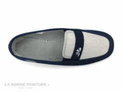 Semelflex MARIE-LENA B Marine Beige - Chausson Mocassin Femme -LA BONNE POINTURE Soldes cd24607c73b9e66c561f35ea11d5d5ef img 7768.jpg 181052