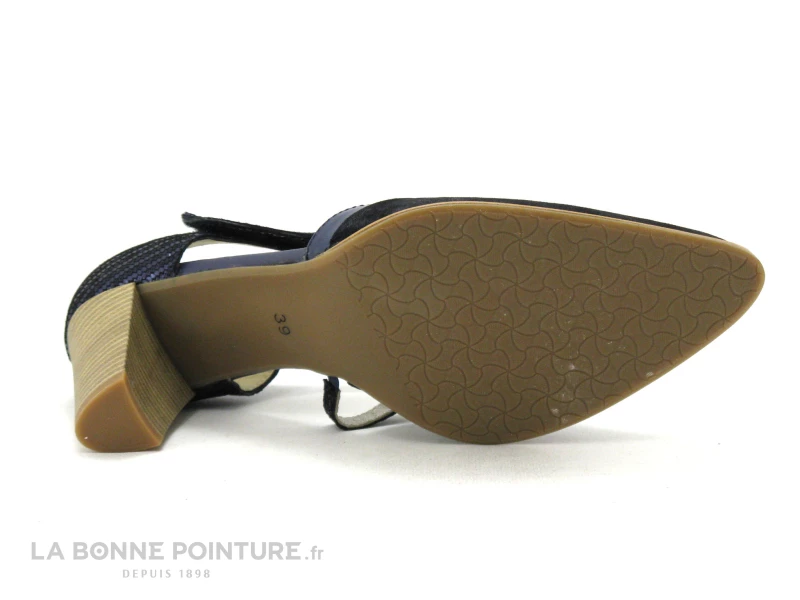 Geo Reino ALVITOL Marine - Escarpin Talon Haut Avec Bride 9 Geo Reino ALVITOL Marine - Escarpin Talon Haut Avec Bride – Image 7