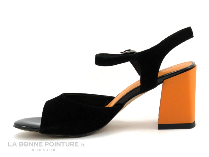 Métamorf Ose NABAISSUER Noir - Sandale Talon Haut Epais 5 Métamorf Ose NABAISSUER Noir - Sandale Talon Haut Epais – Image 3