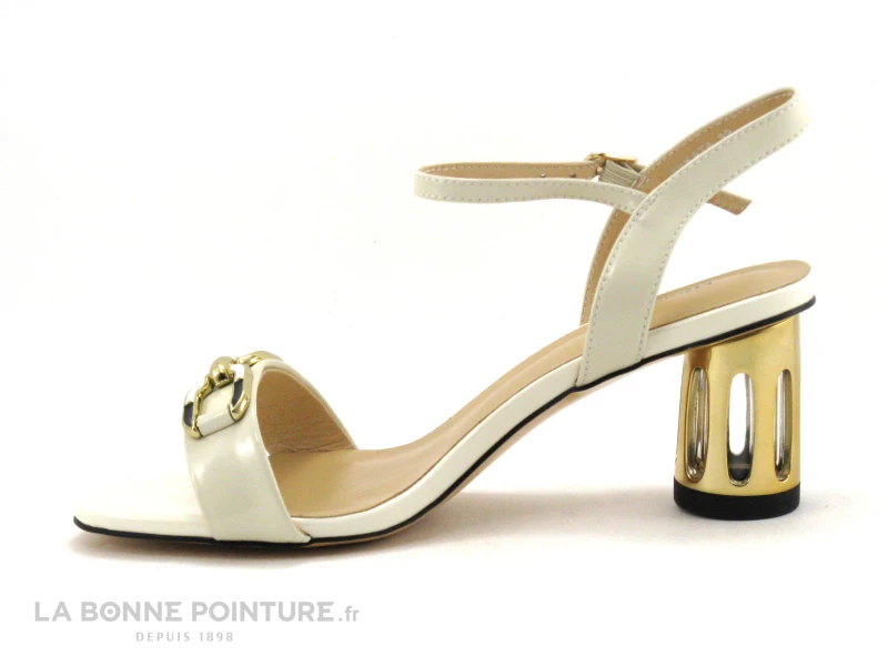 Metamorf Ose NAKATA Beige - Sandale Elegante Talon Haut Original 5 Metamorf Ose NAKATA Beige - Sandale Elegante Talon Haut Original – Image 3