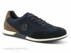 Bugatti STOWE 331-A7M02 Dark Blue - Basket Homme Bleu Marine