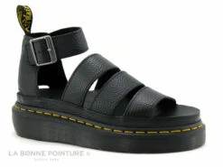 Dr. Martens Dr Martens CLARISSA II Quad Milled Nappa Noir - Sandale Femme -LA BONNE POINTURE Soldes cd24607c73b9e66c561f35ea11d5d5ef img 7860.jpg 181154