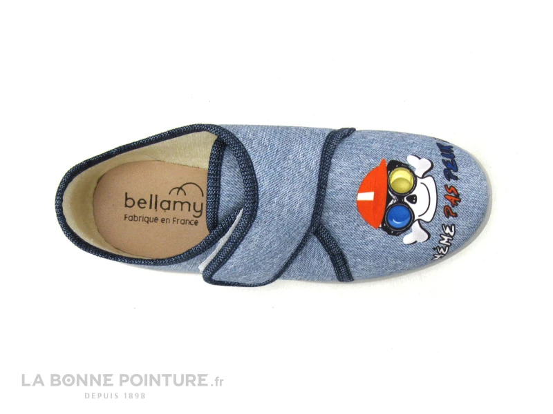 Bellamy PEROU Tete De Mort - Jean - Chausson Velcro GARCON 8 Bellamy PEROU Tete De Mort - Jean - Chausson Velcro GARCON – Image 6
