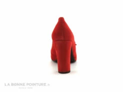 Caty Kivala - LISA Velours Rouge - Pompons - Escarpin Talon Haut -LA BONNE POINTURE Soldes cd24607c73b9e66c561f35ea11d5d5ef img 7874.jpg 114932