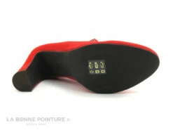 Caty Kivala - LISA Velours Rouge - Pompons - Escarpin Talon Haut -LA BONNE POINTURE Soldes cd24607c73b9e66c561f35ea11d5d5ef img 7875.jpg 114933