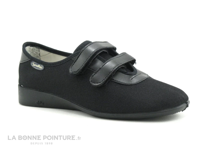 Semelflex Marie-Jo Chausson Noir Velcro 3 Semelflex Marie-Jo Chausson Noir Velcro