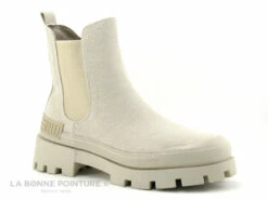 Marco Tozzi 2-25420-28 Sand - Boots Chelsea Femme Toile Beige -LA BONNE POINTURE Soldes cd24607c73b9e66c561f35ea11d5d5ef img 8030.jpg 169093