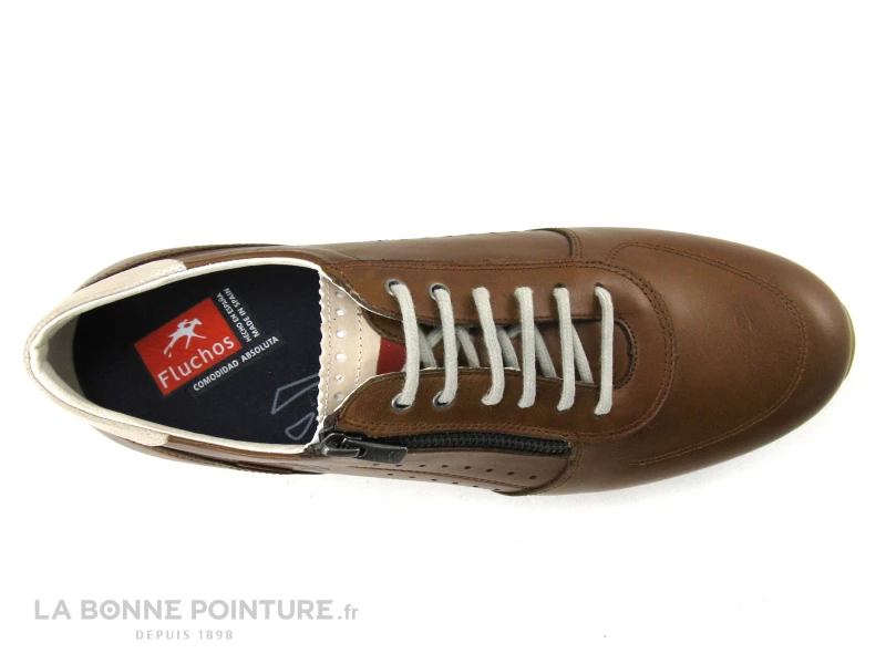 Fluchos F1190 SANDER Cuero - Basket Homme Cuir Marron 8 Fluchos F1190 SANDER Cuero - Basket Homme Cuir Marron – Image 6