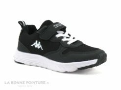 Kappa LogoDelvis EV Kid Black White - 381B86W - Basket Sport Enfant -LA BONNE POINTURE Soldes cd24607c73b9e66c561f35ea11d5d5ef img 8058.jpg 169292