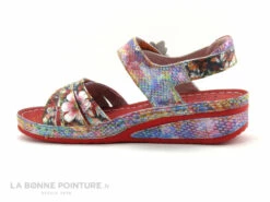 Laura Vita JACDISO 03 Rouge - Sandale Femme Avec Bride Velcro -LA BONNE POINTURE Soldes cd24607c73b9e66c561f35ea11d5d5ef img 8072.jpg 157060