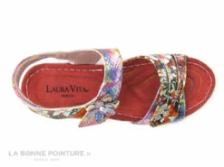 Laura Vita JACDISO 03 Rouge - Sandale Femme Avec Bride Velcro -LA BONNE POINTURE Soldes cd24607c73b9e66c561f35ea11d5d5ef img 8075.jpg 157064