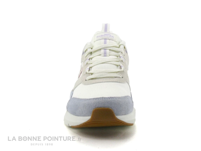 Skechers - Skech-Air Court - 149947 Cool Avenue - Blanc Bleu Beige - Basket F 4 Skechers - Skech-Air Court - 149947 Cool Avenue - Blanc Bleu Beige - Basket F – Image 2