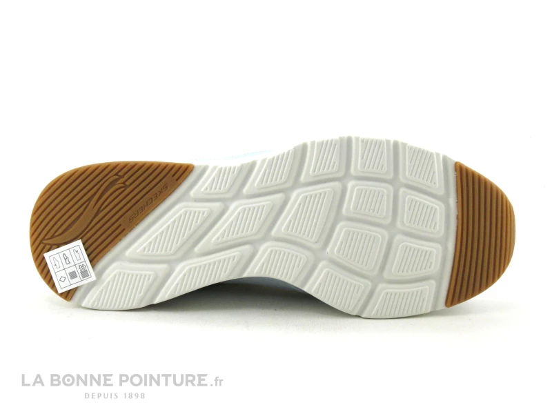 Skechers - Skech-Air Court - 149947 Cool Avenue - Blanc Bleu Beige - Basket F 9 Skechers - Skech-Air Court - 149947 Cool Avenue - Blanc Bleu Beige - Basket F – Image 7