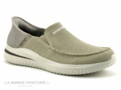 Skechers Slip-ins Delson 210604 - Cabrino - Mocassin Sport Homme Beige
