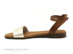 Eva Frutos 9152 Or Marron - Sandale Plate Montante Femme -LA BONNE POINTURE Soldes cd24607c73b9e66c561f35ea11d5d5ef img 8124.jpg 157756