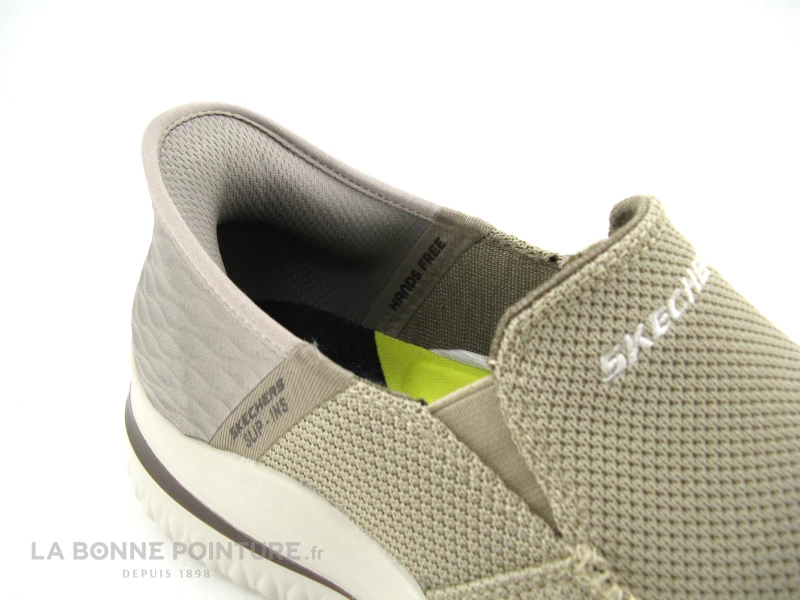 Skechers Slip-ins Delson 210604 - Cabrino - Mocassin Sport Homme Beige 7 Skechers Slip-ins Delson 210604 - Cabrino - Mocassin Sport Homme Beige – Image 5