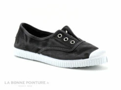 Cienta 70777 01 Gris - Tennis Toile Enfant Sans Lacet