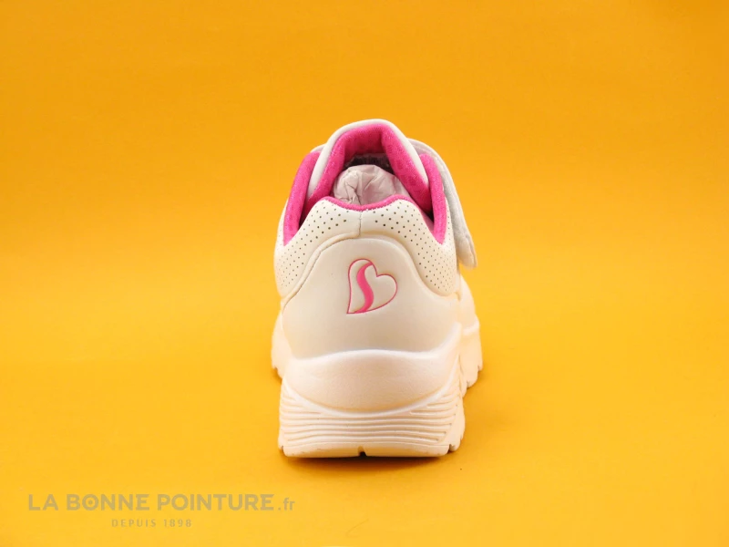 Skechers UNO LITE Blanc 310451L - Basket Fille Skechers Street 6 Skechers UNO LITE Blanc 310451L - Basket Fille Skechers Street – Image 4