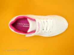 Skechers UNO LITE Blanc 310451L - Basket Fille Skechers Street 14 Skechers UNO LITE Blanc 310451L - Basket Fille Skechers Street -LA BONNE POINTURE Soldes cd24607c73b9e66c561f35ea11d5d5ef img 8167.jpg 157168