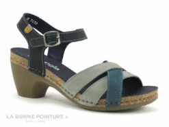 Jungla 7459 - Forest Jade - Nu-pieds Femme Cuir Bleu Et Vert - Petit Talon -LA BONNE POINTURE Soldes cd24607c73b9e66c561f35ea11d5d5ef img 8214.jpg 169660