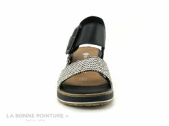 Remonte R6453-01 - Noir - Creme - Sandale Talon Compense 10 Remonte R6453-01 - Noir - Creme - Sandale Talon Compense -LA BONNE POINTURE Soldes cd24607c73b9e66c561f35ea11d5d5ef img 8215.jpg 181668