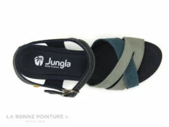 Jungla 7459 - Forest Jade - Nu-pieds Femme Cuir Bleu Et Vert - Petit Talon -LA BONNE POINTURE Soldes cd24607c73b9e66c561f35ea11d5d5ef img 8219.jpg 169658