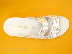 Sanital Light 4371 Blanc Et Fleuri - Brides A Boucle - Mule Medicale 8 Sanital Light 4371 Blanc Et Fleuri - Brides A Boucle - Mule Medicale -LA BONNE POINTURE Soldes cd24607c73b9e66c561f35ea11d5d5ef img 8221.jpg 157236