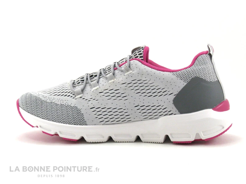 Rieker Revolution 40403-40 Sportec12 - Gris Bleu Noir - Basket Sport Femme 5 Rieker Revolution 40403-40 Sportec12 - Gris Bleu Noir - Basket Sport Femme – Image 3