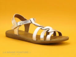 Bellamy UNIT - Blanc Argent Jade - 25475001 - Sandale Mode Fille