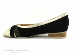 Fugitive FUMEE LPIJN11 Velours Noir - Or - Ballerine 11 Fugitive FUMEE LPIJN11 Velours Noir - Or - Ballerine -LA BONNE POINTURE Soldes cd24607c73b9e66c561f35ea11d5d5ef img 8323.jpg 157363