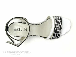 DE CI De La - VULPIN - Noir Blanc Croco - Sandale Talon Haut -LA BONNE POINTURE Soldes cd24607c73b9e66c561f35ea11d5d5ef img 8339.jpg 158067