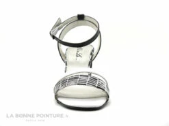 DE CI De La - VULPIN - Noir Blanc Croco - Sandale Talon Haut -LA BONNE POINTURE Soldes cd24607c73b9e66c561f35ea11d5d5ef img 8341.jpg 158063