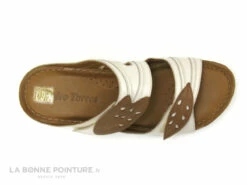 Pedro Torres 3093 Egret - Beige - Marron - Mule CUIR Femme 2 Brides Velcro -LA BONNE POINTURE Soldes cd24607c73b9e66c561f35ea11d5d5ef img 8343.jpg 169492