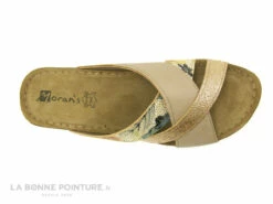 Morans MILTON 28724 - Beige Or Fleuri - Mule Compensee Femme 8 Morans MILTON 28724 - Beige Or Fleuri - Mule Compensee Femme -LA BONNE POINTURE Soldes cd24607c73b9e66c561f35ea11d5d5ef img 8362.jpg 158027