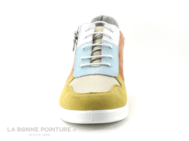 Pedi Girl ALZ AMO Multi Pastel - Basket Compensee Femme 4 Pedi Girl ALZ AMO Multi Pastel - Basket Compensee Femme – Image 2