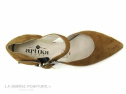 Artika YNATA Vel Daim - Escarpin Jaune Ocre - Talon Haut - Bout Pointu -LA BONNE POINTURE Soldes cd24607c73b9e66c561f35ea11d5d5ef img 8378.jpg 157432