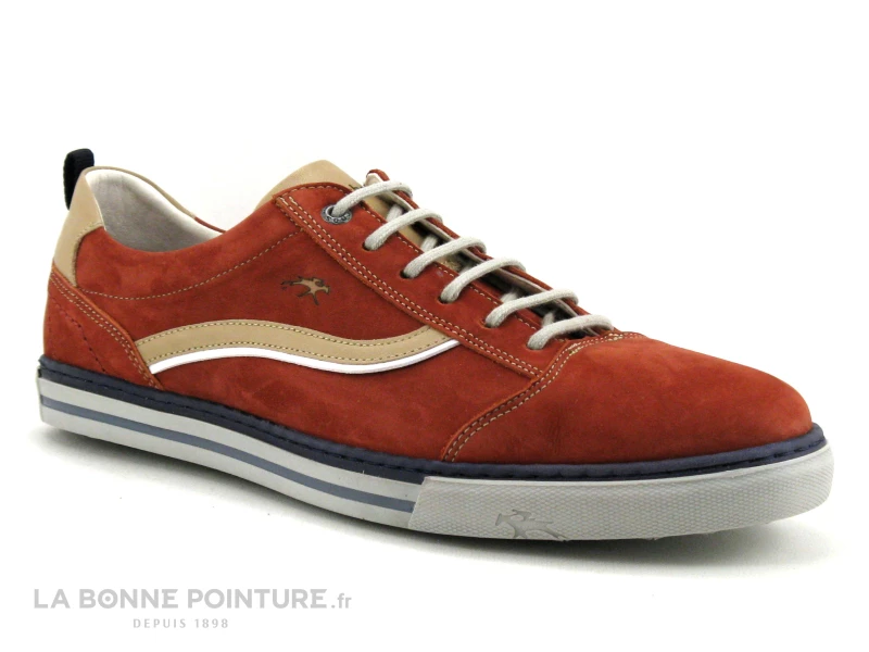 Fluchos 9377 Quebec Terracota - Chaussure A Lacet Homme Brique 3 Fluchos 9377 Quebec Terracota - Chaussure A Lacet Homme Brique