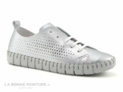 Fabiolas 25111 Silver - Basket Basse Femme Argent