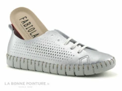 Fabiolas 25111 Silver - Basket Basse Femme Argent -LA BONNE POINTURE Soldes cd24607c73b9e66c561f35ea11d5d5ef img 8386.jpg 169593