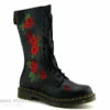 Dr. Martens DR Martens 1914 VONDA Black - Roses Brodees - Bottine