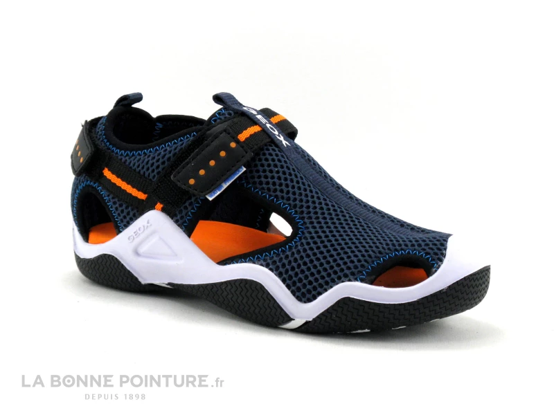 Geox WADER J15304 Marine Orange - Sandale Sport GARCON 7 Geox WADER J15304 Marine Orange - Sandale Sport GARCON – Image 5