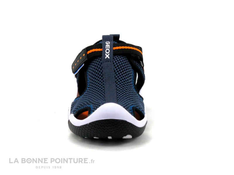 Geox WADER J15304 Marine Orange - Sandale Sport GARCON 4 Geox WADER J15304 Marine Orange - Sandale Sport GARCON – Image 2