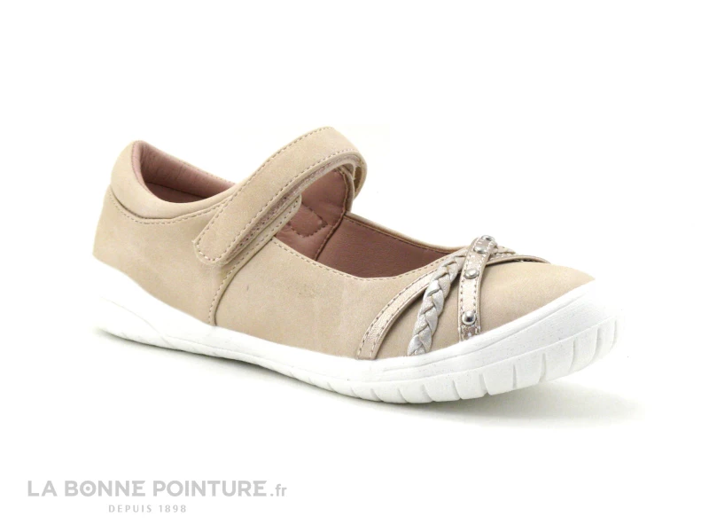 Lilybellule GYSLANA Rose - Ballerine Fille Avec Bride Velcro 3 Lilybellule GYSLANA Rose - Ballerine Fille Avec Bride Velcro