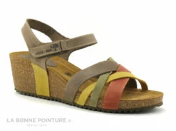 Inter Bios 5637 Kaki Moutarde Orange - Sandale Compensee Femme -LA BONNE POINTURE Soldes cd24607c73b9e66c561f35ea11d5d5ef img 8543.jpg 158350